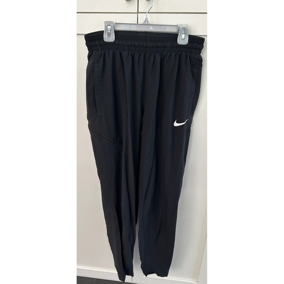 Nike Pants - Nike Running Pants Women's Athletic‎ Training Joggers Black Elastic Waist